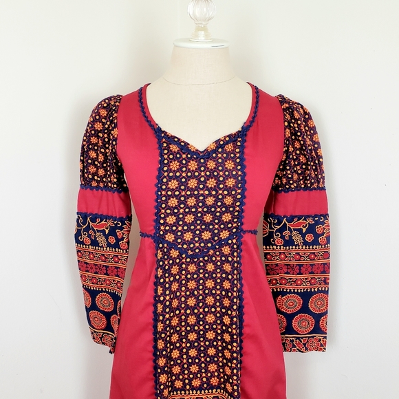 Vintage RARE 60s Black Label Gunne Sax - 1968 - maxi - size XXS/XS - Picture 13 of 13